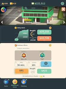 Showcase of Interesante juego de simulación del mercado de valores