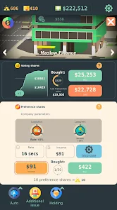 Showcase of Interesante juego de simulación del mercado de valores