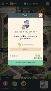 Showcase of Interesante juego de simulación del mercado de valores