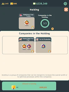 Showcase of Interesante juego de simulación del mercado de valores