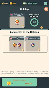 Showcase of Interesante juego de simulación del mercado de valores